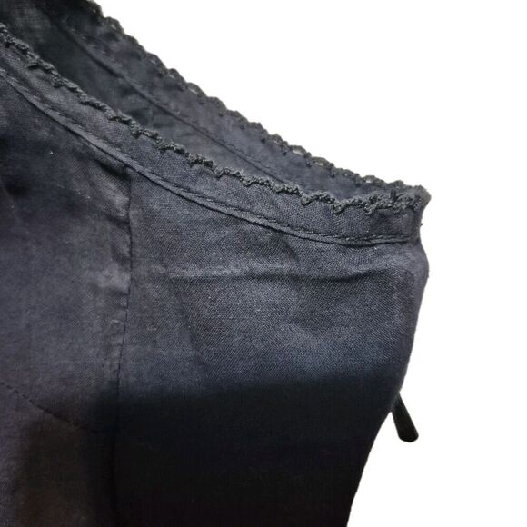 Nwot Tory Burch Women's Sleeveless Embellished Ruffles Cotton Blend Tunic 6 - Picture 5 of 9